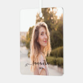 Ornement En Métal Nom de la signature de la boîte de découpe (Avant gauche)