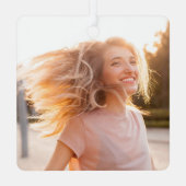 Ornement En Métal Nom de la signature de la boîte de découpe (Verso)