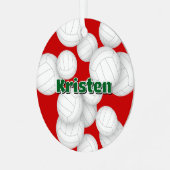 Ornement En Métal nom du joueur de volley (Avant gauche)