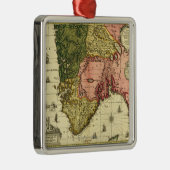 Ornement En Métal NorwayPanoramic MapNorway (Droite)