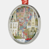 Ornement En Métal Norwich Angleterre (Gauche)