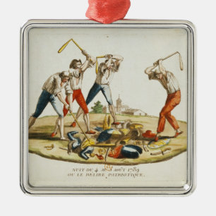 Ornement En Métal Nuit du délire patriotique