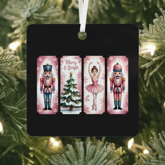 Ornement En Métal Nutcracker Noël Fête de Noël cadeaux Festif (Insitu)