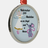 Ornement En Métal Nutcracker Orament - Angel et souris (Droite)