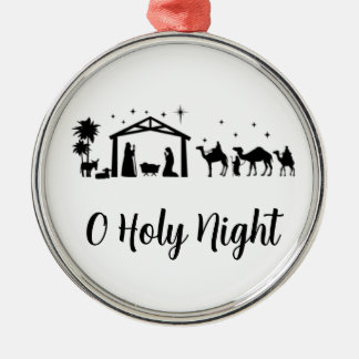 Ornement En Métal O Holy Night