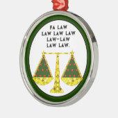 Ornement En Métal Objet de collection Noël Avocat (Gauche)