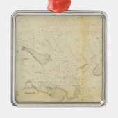 Ornement En Métal Ocracoke Inlet, NC (Devant)