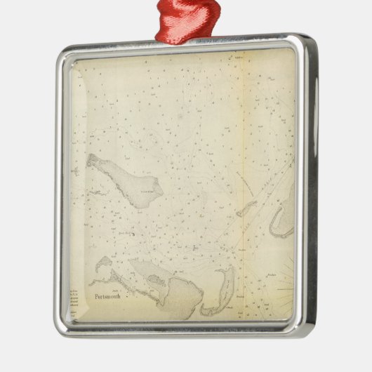 Ornement En Métal Ocracoke Inlet, NC (Gauche)