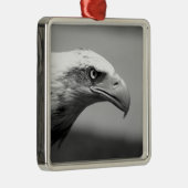 Ornement En Métal Oeil d'aigle noir et blanc (Droite)