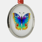 Ornement En Métal Oeil de paon arc-en-ciel (Droite)