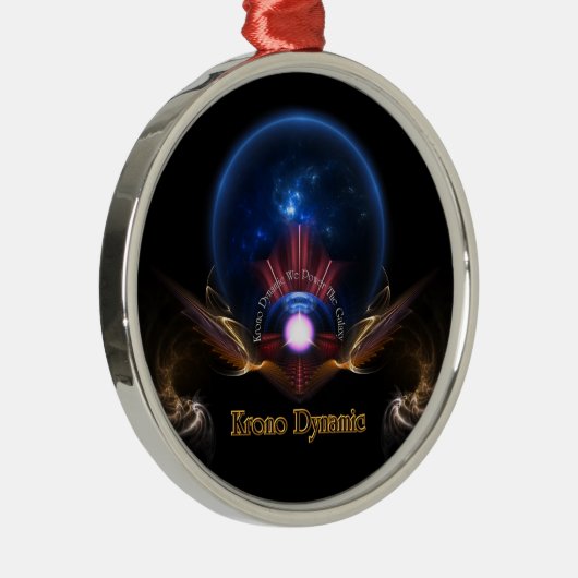 Ornement En Métal Oeuvre d'art fractal dynamique Krono Premium (Droite)