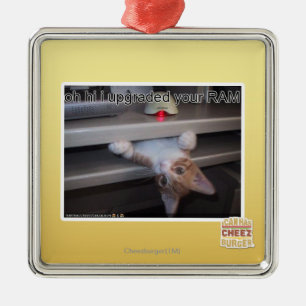 Ornement En Métal oh salut j'ai amélioré votre RAM