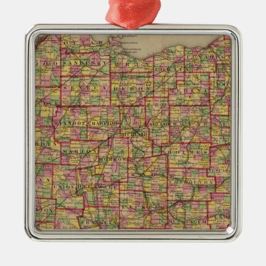 Ornement En Métal Ohio 3 (Devant)