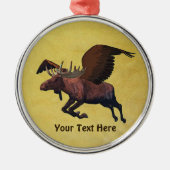 Ornement En Métal Oie volante (Devant)