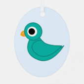 Ornement En Métal oiseau (Verso)
