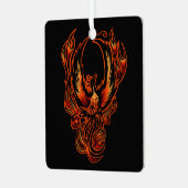 Ornement En Métal Oiseau De Feu (Avant gauche)