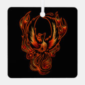 Ornement En Métal Oiseau De Feu (Verso)