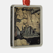 Ornement En Métal Oiseaux et fleurs des quatre saisons (Droite)