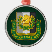 ORNEMENT EN MÉTAL OPÉRATIONS PSYCHOLOGIQUES PSYOPÉRATIONS (Devant)