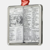 Ornement En Métal 'Orbis Sensualium Pictus (Gauche)