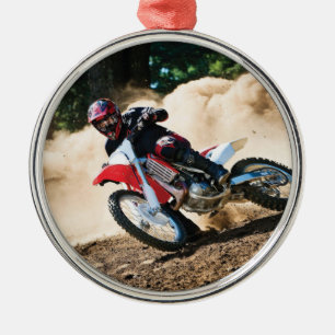Ornement En Métal oreiller de jet de pilote de motocross