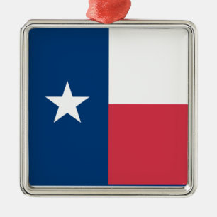 Ornement En Métal Organisation du drapeau du Texas