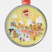 Ornement En Métal Organisation Sunshine de Californie du Sud (Devant)