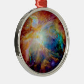 Ornement En Métal Orion Nebula Hubble Spitzer Télescope Photo spatia (Droite)
