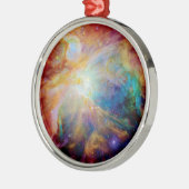 Ornement En Métal Orion Nebula Hubble Spitzer Télescope Photo spatia (Gauche)