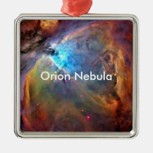 Ornement En Métal Orion Nebula Space Galaxy