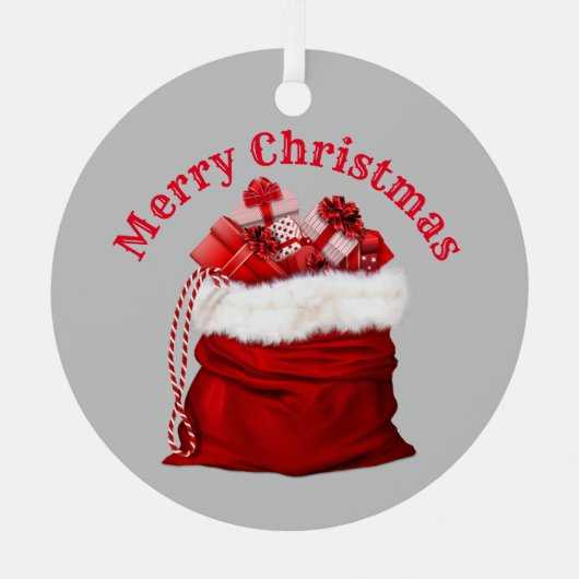 Ornement En Métal Ornament Christmas (Recto)