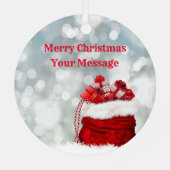 Ornement En Métal Ornament Christmas (Verso)