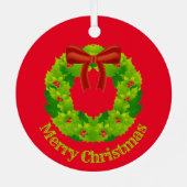 Ornement En Métal Ornament Christmas (Verso)