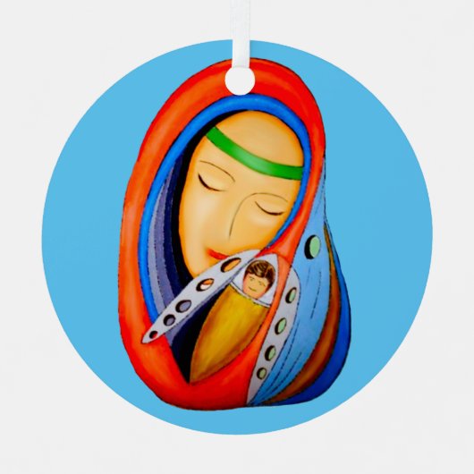 Ornement En Métal Ornament Christmas (Recto)