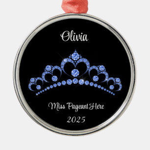 Ornement En Métal Ornament de la princesse tiara