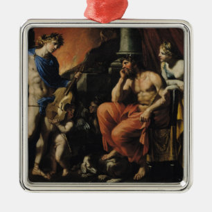 Ornement En Métal Orphée avant Pluton et Persephone