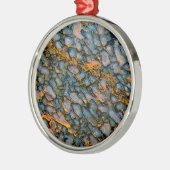 Ornement En Métal Os de dinosaure pétrifié (Gauche)