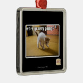 Ornement En Métal Où aller de gravité ? (Droite)