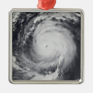 Ornement En Métal Ouragan Maemi dans l'océan pacifique occidental