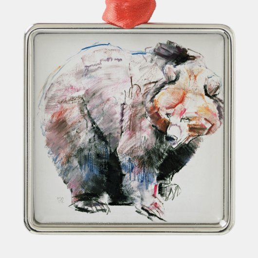 Ornement En Métal Ours (Devant)