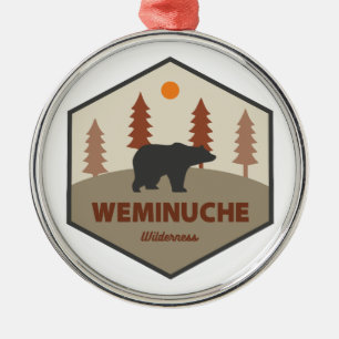 Ornement En Métal Ours Weminuche Wilderness Colorado