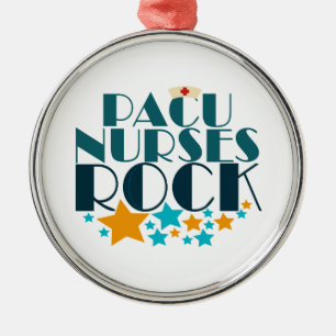 Ornement En Métal PACU Nurses Rock