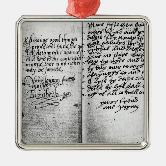 Ornement En Métal Page de manuscrit (Devant)