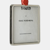 Ornement En Métal Page titre à 'Youth (Droite)