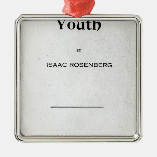 Ornement En Métal Page titre à 'Youth (Devant)