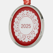 Ornement En Métal Paillettes en papier (Gauche)