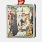 Ornement En Métal Paix de Noël (Gauche)