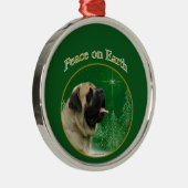 Ornement En Métal Paix du Mastiff (fawn) (Droite)