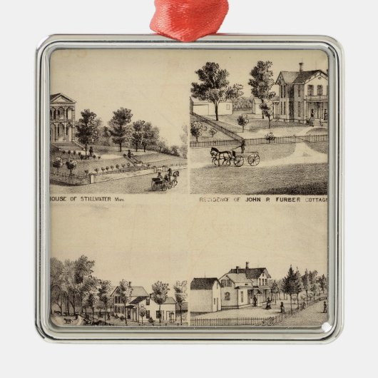 Ornement En Métal Palais de justice de Stillwater, Minnesota (Devant)