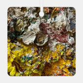 Ornement En Métal Palette de l'artiste #1 (Verso)